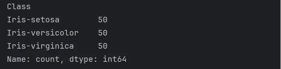 Iris dataset class